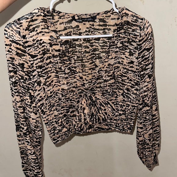 Zara blouse- S - Picture 2 of 3